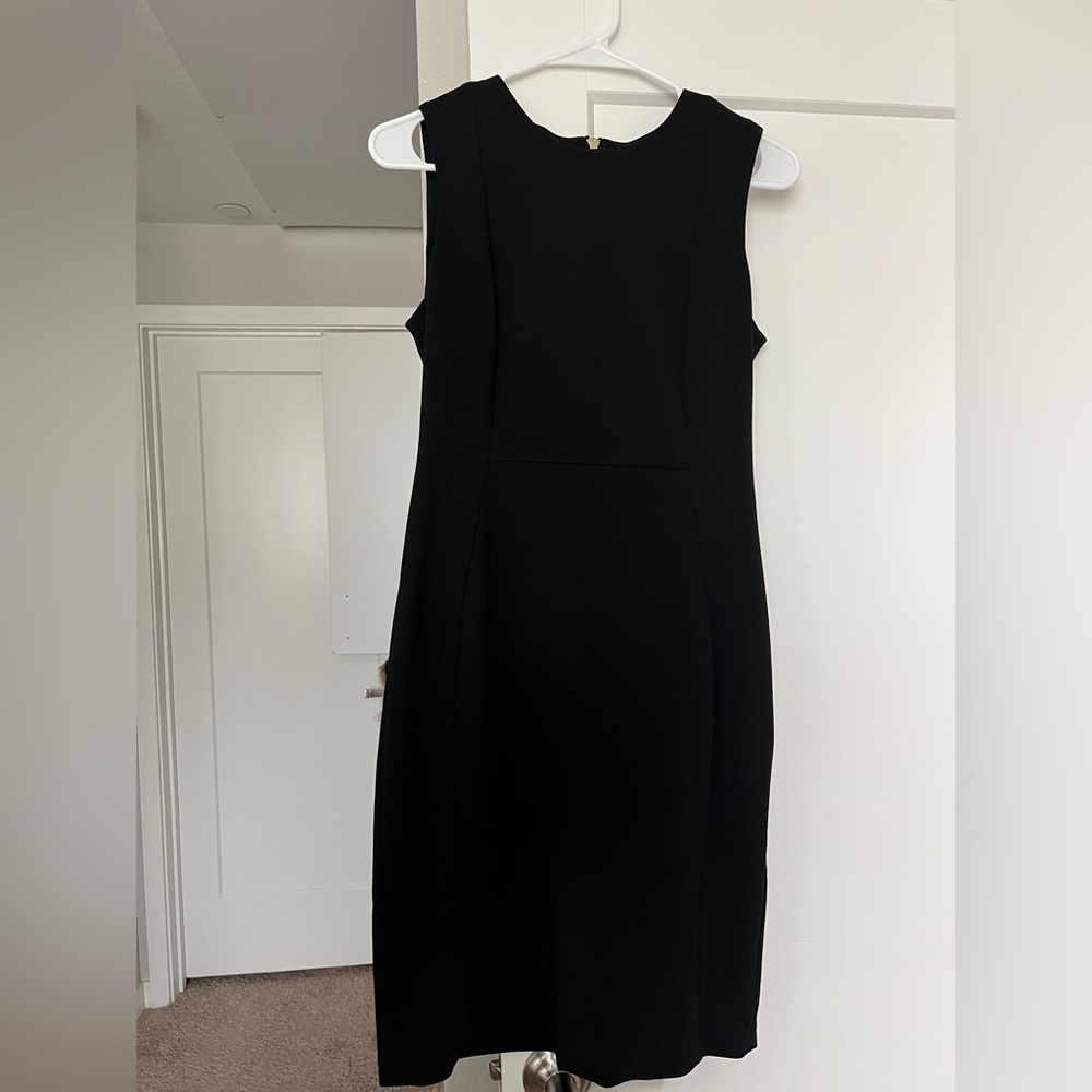 Calvin Klein Classic Black Midi Dress